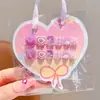 Lindas pegatinas de uñas de la serie Sanrio, exquisitas pegatinas de uñas para niños, pegatinas de uñas Kulomi Meruti para niños