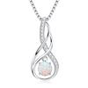[Collar de Plata de Ley S925] Regalo para Novia en Cumpleaños o Día de San Valentín, Cadena para Clavícula de los Doce Signos del Zodiaco, Venta al por Mayor Transfronteriza