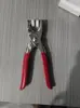 Hebilla invisible de cinco garras, prensada a mano, sin costuras, de metal, herramienta de instalación de hebilla de cinco garras para ropa de bebé y niño, botón de camisa con hebilla