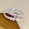 Pulsera de Plata Esterlina 9999 Lazo de Esmalte Sólida Push-Pull Pulsera para Bebé para Luna Llena del Bebé Regalo para Bebé de Un Año