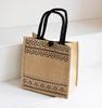 Nueva bolsa de lona de gran capacidad, bolsa de compras portátil de lino, bolso de mano retro para mujer, bolsa de trabajo en stock