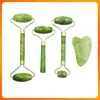 Suministrado Directamente por el Fabricante, Dispositivo de Belleza de Jade Natural, Masajeador, Rodillo Facial, Instrumento de Belleza de Jade, Gua Sha de Jade para Belleza