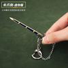 Juego de Tronos Espada Garra Larga Mini Circundante Cuchillo Abrecajas Express con Vaina Metal Juguete Llavero Hoja sin Abrir