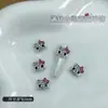 Accesorios de Arte de Uñas Transfronterizos Dibujos Animados Japoneses Hello Kitty Aleación Completa de Diamantes Lindo Gato de Aleación Decoraciones de Pedrería para Uñas DIY