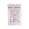 Pegatinas de Uñas Impermeables para Niños Sanrio Kuromi con Relieve 5D Pegatinas de Uñas Perro Canela Hello Kitty