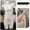Lingerie floral com costas e nádegas à mostra, camisola transparente, bojo de tule, vestido de casa com alças franzidas A066 Lingerie Erótica