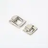 Varias Especificaciones de Broches de Hierro Planos de Cierre, Broches Cuadrados Pequeños de Cierre, Broches de Hierro para Cajas de Empaque Electroplateados de Alta Calidad