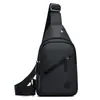 Bolsa de Peito Masculina, Moderna e Versátil, Cor Sólida, Design Simples, Novo Modelo 2026, Grande Capacidade, Viagem ao Ar Livre, Portátil, Bolsa Transversal à Prova d'Água