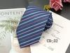 Corbata de negocios para hombre de 8 cm, disponible en fábrica. Corbata de mano profesional para entrevistas, corbata a rayas, de poliéster y seda jacquard para hombre.