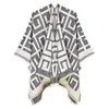 Lenço Fotográfico de Viagem Estilo Novo Primavera e Outono 2026, Cashmere Sintético Estilo Europeu e Americano, Quente e Versátil, Xale Manto Estiloso