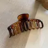 Presilha de Garra Grande Korean Hairpin Retro Francês Penteado Parte de Trás da Cabeça Feminino Cabelo Elegante Temperamento Presilha Acessório de Cabelo