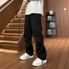 2026 Pantalones Casuales de Trabajo Nuevos para Hombre, Estilo Americano Marca de Moda Pantalones de Senderismo de Pierna Recta, Ajuste Holgado Versátiles Pantalones Deportivos Casuales para Hombre