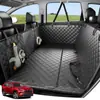 Alfombrilla para coche de mascotas directa de fábrica, alfombrilla para coche de perro ampliada, alfombrilla para perro con soporte de tablero duro para asiento trasero de coche, impermeable y antideslizante
