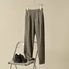 Pantalones de Lino de Verano para Hombre, Caída Suelta, Versátiles, Casual, Color Sólido, Pierna Recta, Largos, Sin Planchar