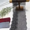Renda Bordada com Padrão de Fio Prateado em Malha Estilo Temático Galáxia Tanglong Renda de Renda para Saia de Vestido de Noite 21cm Acessórios