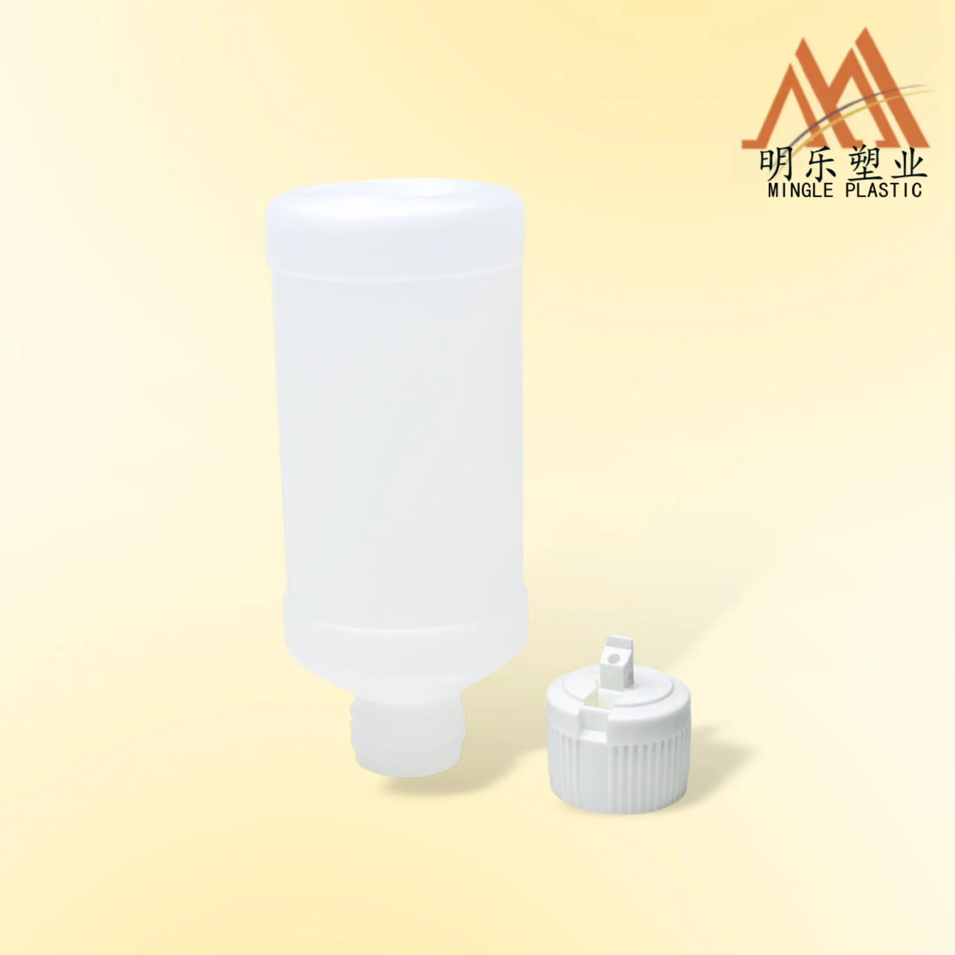 250ml标槽颜料PE瓶-05炮台盖