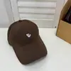 Boné de beisebol estilo coreano com circunferência da cabeça grande e bordado de raposa 3D para mulheres, faz o rosto parecer menor, chapéu de sol versátil, boné casual tipo bico de pato