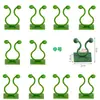 Clip Trepador Rosa Verde Clip para Crecimiento de Plantas Soporte para Plantas Soporte para Pared Trepadora Autoadhesivo Clip Trepador Dispositivo de Almacenamiento de Líneas