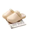Pantuflas de algodón Birkenstock para mujer, nuevo modelo otoño e invierno 2026, suela gruesa, impermeables, cálidas, de felpa, antideslizantes, para interior, hogar, zapatos de maternidad