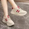 [Personalizado] Zapatos Blancos Hy6161 para Mujer, Zapatos de Moda para Verano y Otoño, Zapatos Transpirables para Mujer, Zapatos Versátiles para Estudiantes, Deportivos Casuales