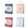 Saco de Presente Grande Exclusivo Transfronteiriço Rosa de Papel Canção da Noite, Bolsa Tote de Armazenamento de Embalagem de Lembrança de Alto Valor