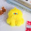 Lindo llavero de peluche tonto colgante estilo ins adorno para bolso muñeca de dibujos animados coreana regalo de mano
