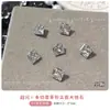 Pedras de Strass para Nail Art Zircônia Brilhante Chanfrada com Fundo Pontiagudo, Luxo Leve Aço de Alto Carbono Transparente Colorido Fogo Doces de Gelo Decorações Acessórios para Nail Art