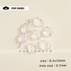 Accesorios para Joyería DIY Pulsera de Cuentas de Vidrio Tulipán Colorido Hecha a Mano Accesorios para Niña Materiales de Accesorios con Cuentas Hechos a Mano