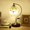 Luminária de mesa chinesa retrô de madeira maciça, estilo europeu, simples, para sala de estar, estudo, quarto, cabeceira, luminária americana romântica, clássica, com dimerização