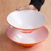 Chapéu de tigela bicolor comercial tigela de melamina para macarrão especial de loja de macarrão tigela mista de macarrão wonton Luosifen tigela de ramen tigela de mala tang