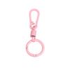 Llavero con Forma de Haba de Primavera de Color Macarrón, Hebilla de Puerta en Forma de U Pintada con Spray de Colores, Colgante para Bolso DIY, Venta al por Mayor de Accesorios