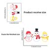 Transfronterizo Amazon Comercio Exterior Navidad Vacaciones Regalo Sorpresa Papá Noel Alce Muñeco de Nieve Pegatina Interruptor Pegatina Decorativa