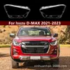 Adequado para capa de farol Isuzu D-MAX, modelo 21-22-23 D-MAX concha de farol transparente capa de farol