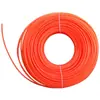 Cuerda de Acero para Cortacésped, Cuerda Cuadrada y Redonda para Deshierbe, Cuerda de Corte Universal 2.4/3.0, Cuerda para Deshierbar, Hilo de Césped