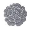 Elemento de Primavera Patrón de Flores PVC Estampado en Caliente Mantel Aislante de Escritorio Estilo Ins de Gama Alta Mantel Decorativo de Escritorio Mantel de Mesa Mantel para Tazones