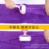 Toalla gris absorbente para peluquería, barbería, punta cerrada, cabello seco, salón de belleza, espesa, limpieza especial, fábrica al por mayor