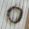 Pulsera de Cuentas Dzi Sintéticas para Hombre Pulsera de Piedra Ojo de Tigre Cuentas de Madera Pulsera de Cuentas Dzi de Tres Ojos Pulsera Retro para Hombre