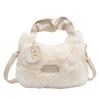 2023 nuevo estilo nicho bolso de felpa bolso de mujer moderno otoño e invierno Mori lindo celebridad de Internet simple hombro bandolera