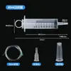 Seringas prontas para uso veterinário, industrial e de laboratório, seringas plásticas descartáveis de grande porte para alimentação, dispensação de tinta e dispensação de cola