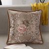 Fabricante de Textiles para el Hogar de Nantong Funda de Almohada Jacquard de Alta Precisión Sin Relleno, Cojín de Lujo Ligero para Cabecera de Cama con Artesanía de Bordado