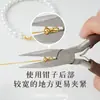 Direto do fabricante: Contas de posicionamento de cor duradoura banhadas a ouro 18K para colares e pulseiras artesanais DIY, fechos de ponta, fechos de posicionamento para panela de pressão