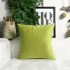 Funda de Almohada Grande de Color Sólido Estilo Minimalista Moderno Decoración del Hogar Desmontable y Lavable Funda de Cojín de Terciopelo para Decoración de Sala de Estar y Dormitorio