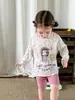 Ropa para Niñas: Camiseta de Manga Larga Protectora del Sol, Verano Fina de Lyocell Ropa para Niños, Top para Bebé Niña Clase A