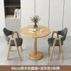 Varanda Lazer Combinação Mesa e Cadeira Mesa Pequena Redonda para Tomar Chá Mesa Pequena Moderna Simples para Apartamento Pequeno Recepção Mesa de Negociação Mesa de Centro para Recepção