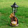 Luzes Solares de Presépio de Natal Novas Transfronteiriças para Caminho Externo Luzes de Atmosfera Decoração de Paisagismo de Jardim Pátio Pequenos Enfeites