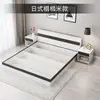Cama de casal cama tatami simples econômica quarto para alugar quarto do proprietário armazenamento caixa alta cama com armazenamento cama de armazenamento