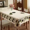 Mantel Estilo Retro Americano, Impermeable, Resistente al Aceite, Lavable, Resistente al Calor, Cubierta de Mesa de Comedor de Lujo de Gama Alta, Cubierta para Mesa de Café, Nuevo Modelo 2026