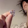 Pendientes de diseño único retro francés para mujer, 2023, nuevos pendientes de lujo ligeros de alta calidad y moda, pendientes de nicho de Corea del Sur.