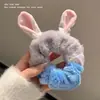 Scrunchie de Pelúcia Nick Fox Zootopia Nick Judy Prendedor de Cabelo Feminino Faixa de Cabelo Desenho Animado Corda de Cabelo Anel de Intestino Grosso Elástico