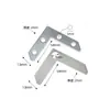 Soportes de Esquina de Aleación de Aluminio, Fijaciones para Pintura de Cristal Cerámico, Inserciones de Esquina para Marco de Aluminio de Pintura Decorativa, Piezas de Conexión de Aluminio, Accesorios de Ferretería para Marcos de Fotos